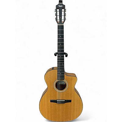 Used Taylor 114CE-N Natural Classical Acoustic Electric Guitar