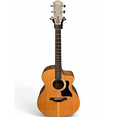Used Taylor 114CE NATURAL Acoustic Electric Guitar