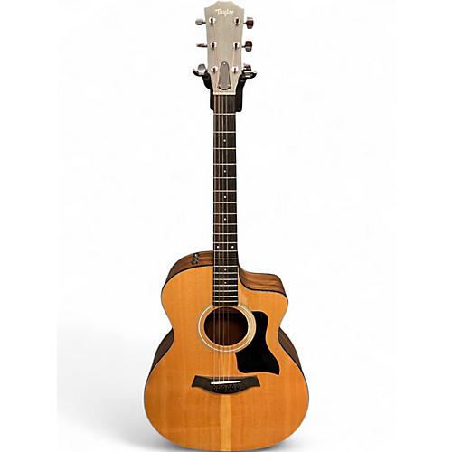 Used Taylor 114CE NATURAL Acoustic Electric Guitar NATURAL