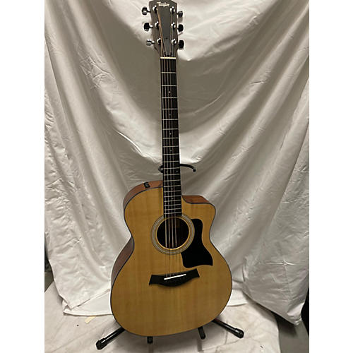 Taylor Used Taylor 114CE Natural Acoustic Electric Guitar Natural