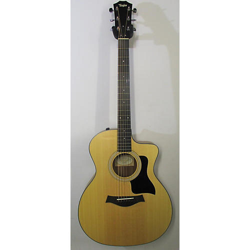 Taylor Used Taylor 114CE Natural Acoustic Electric Guitar Natural