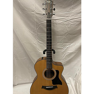 Taylor Used Taylor 114CE Natural Acoustic Electric Guitar