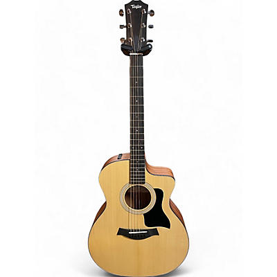 Taylor Used Taylor 114CE Natural Acoustic Electric Guitar