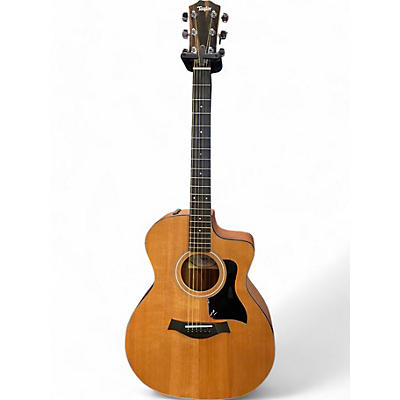 Taylor Used Taylor 114CE Natural Acoustic Electric Guitar