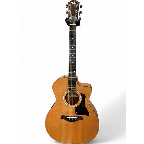 Taylor Used Taylor 114CE Natural Acoustic Electric Guitar Natural