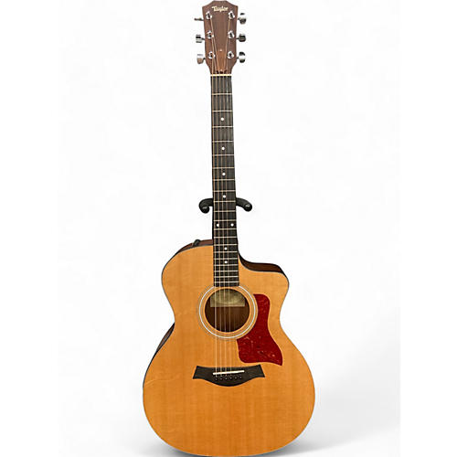 Taylor Used Taylor 114CE Natural Acoustic Electric Guitar Natural