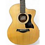 Used Taylor 114CE Natural Acoustic Electric Guitar Natural