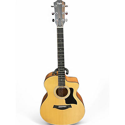 Used Taylor 114CE Natural Acoustic Electric Guitar