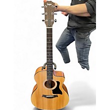 Used Taylor 114CE Natural Acoustic Electric Guitar