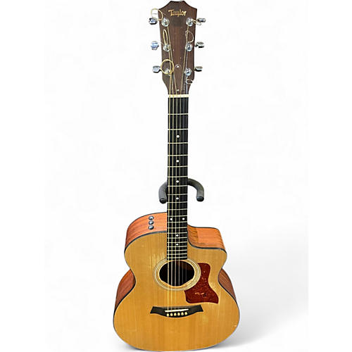 Used Taylor 114CE Natural Acoustic Electric Guitar Natural