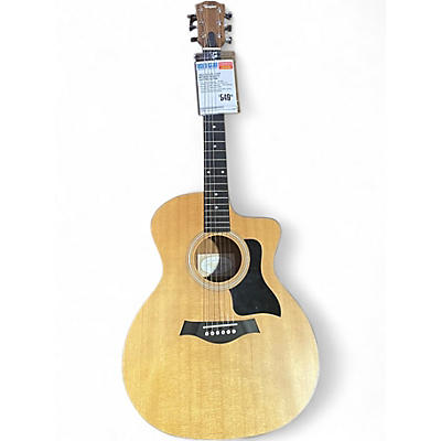 Used Taylor 114CE Natural Acoustic Electric Guitar