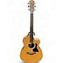 Used Taylor 114CE Natural Acoustic Electric Guitar Natural