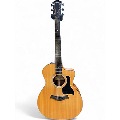 Used Taylor 114CE Natural Acoustic Electric Guitar