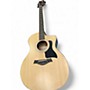 Used Taylor 114CE Natural Acoustic Electric Guitar Natural