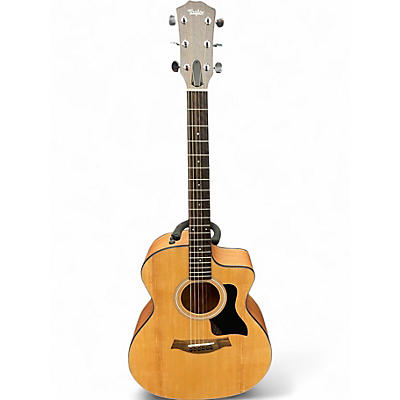 Used Taylor 114CE Natural Acoustic Electric Guitar