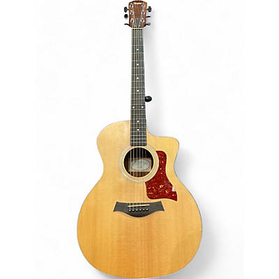Used Taylor 114CE Natural Acoustic Electric Guitar