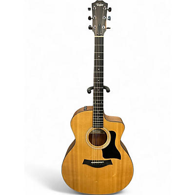 Used Taylor 114CE Natural Acoustic Electric Guitar