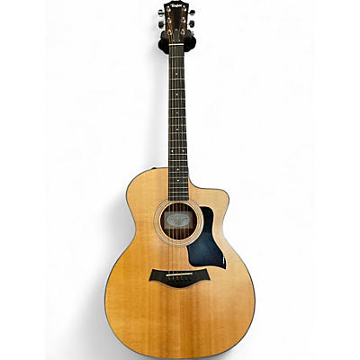 Used Taylor 114CE Natural Acoustic Electric Guitar