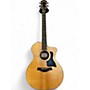 Used Taylor 114CE Natural Acoustic Electric Guitar Natural