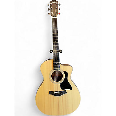 Used Taylor 114CE Natural Acoustic Electric Guitar