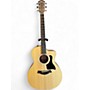 Used Taylor 114CE Natural Acoustic Electric Guitar Natural