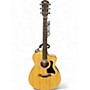 Used Taylor 114CE Natural Acoustic Electric Guitar Natural