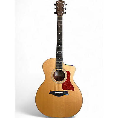Used Taylor 114CE Natural Acoustic Electric Guitar