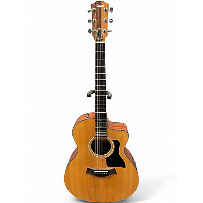 Used Taylor 114CE Natural Acoustic Electric Guitar