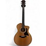 Used Taylor 114CE Natural Acoustic Electric Guitar Natural