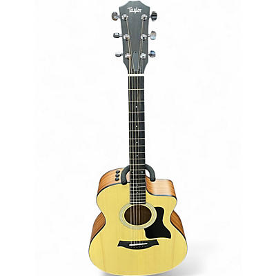 Used Taylor 114CE Natural Acoustic Electric Guitar