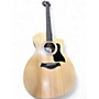Used Taylor 114CE Natural Acoustic Electric Guitar Natural