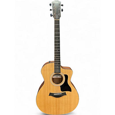 Used Taylor 114CE-S Natural Acoustic Electric Guitar
