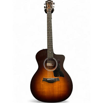 Used Taylor 114CE Sandburst Acoustic Electric Guitar