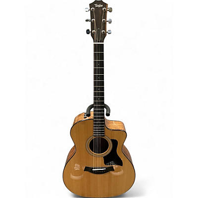 Used Taylor 114CE Special Edition Natural Acoustic Electric Guitar