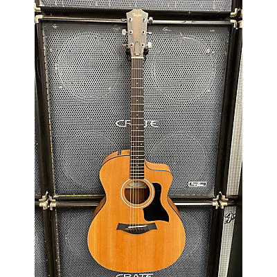 Taylor Used Taylor 114CES Natural Acoustic Guitar