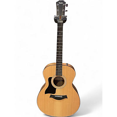 Used Taylor 114E Left Handed Natural Acoustic Electric Guitar