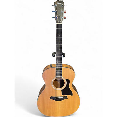 Used Taylor 114E Natural Acoustic Electric Guitar