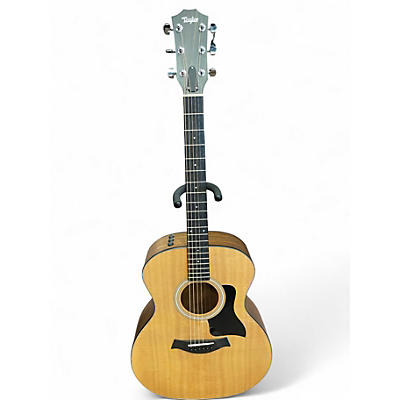 Used Taylor 114E Natural Acoustic Electric Guitar