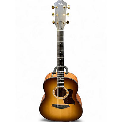 Used Taylor 117e Sunset Blvd Grand Pacific Acoustic-Electric Sunset Edgeburst Acoustic Electric Guitar