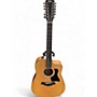 Used Taylor 150 CE Natural 12 String Acoustic Electric Guitar Natural