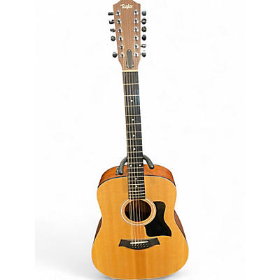Used Taylor 150C Natural 12 String Acoustic Electric Guitar