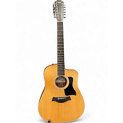 Used Taylor 150CE NATURAL 12 String Acoustic Electric Guitar