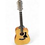Used Taylor 150CE Natural 12 String Acoustic Electric Guitar Natural