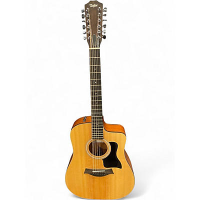 Used Taylor 150CE Natural 12 String Acoustic Electric Guitar