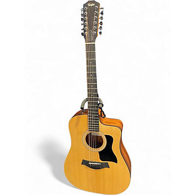 Used Taylor 150CE Natural 12 String Acoustic Electric Guitar