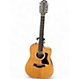 Used Taylor 150CE Natural 12 String Acoustic Guitar Natural