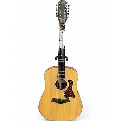 Used Taylor 150E 12 STRING Natural 12 String Acoustic Guitar