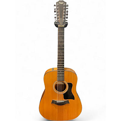 Used Taylor 150E NATURAL 12 String Acoustic Electric Guitar