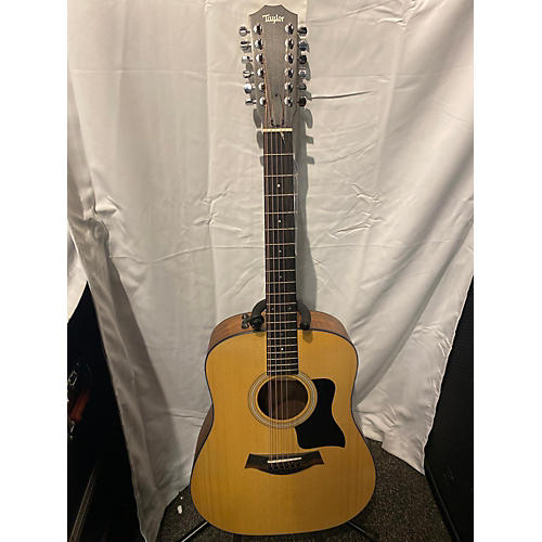 Taylor Used Taylor 150E Natural 12 String Acoustic Electric Guitar Natural