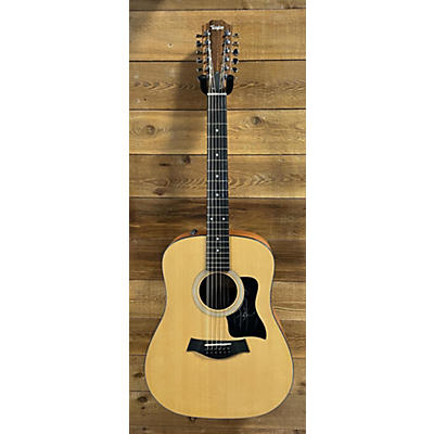 Taylor Used Taylor 150E Natural 12 String Acoustic Electric Guitar